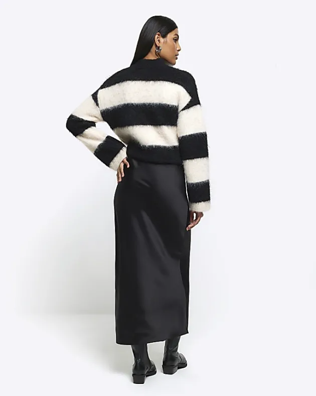 River Island Satin Midi Skirt< Skirts