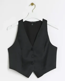 River Island satin waistcoat< Suits & Tailoring