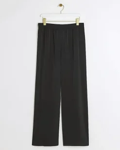 River Island satin wide leg trousers< Trousers