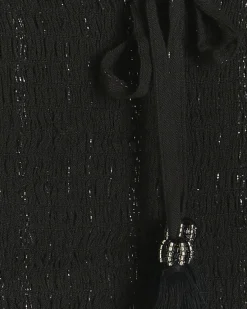 River Island shirred glitter bandeau top< Swimwear & Beachwear