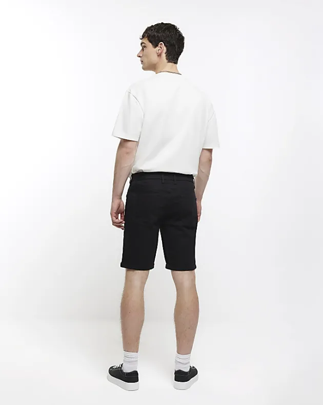 River Island skinny fit denim shorts< Shorts