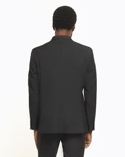River Island skinny fit twill suit jacket< Big & Tall
