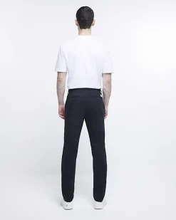 River Island slim fit casual chino trousers< Trousers