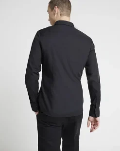 River Island slim fit long sleeve shirt< Shirts