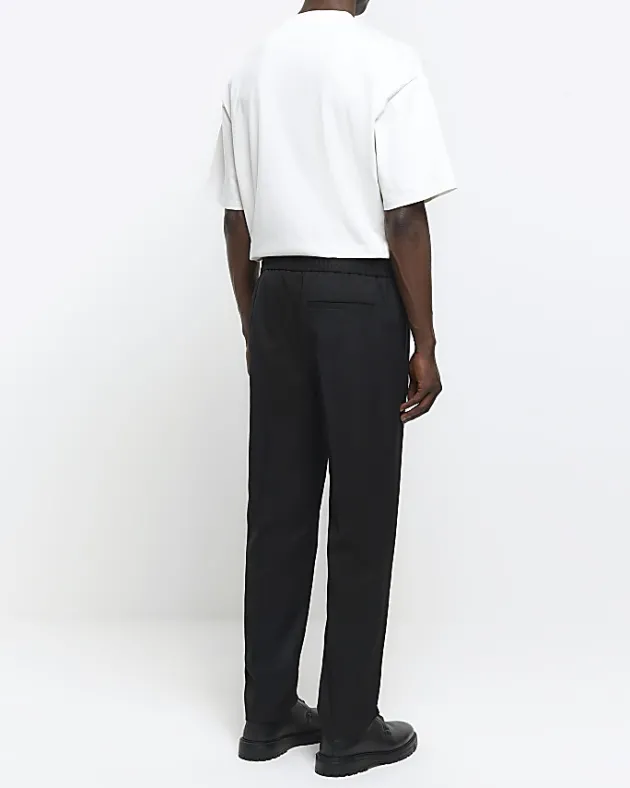 River Island slim fit smart joggers< Trousers