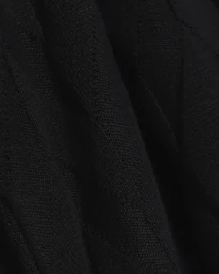 River Island slim fit textured knit long sleeve polo< Polo Shirts