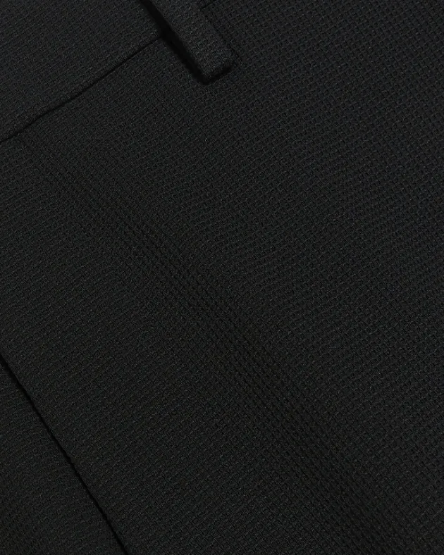 River Island slim fit waffle textured trousers< Trousers