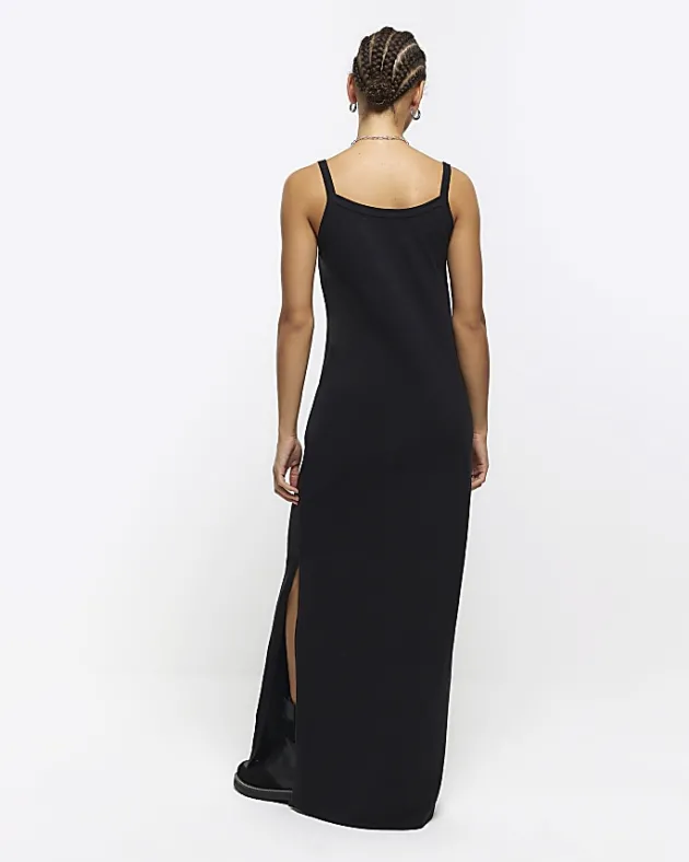 River Island split hem bodycon maxi dress< Dresses