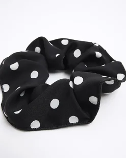 River Island Spot Hair Scrunchie< Accessories