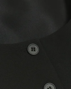 River Island square neck crop waistcoat< Suits & Tailoring