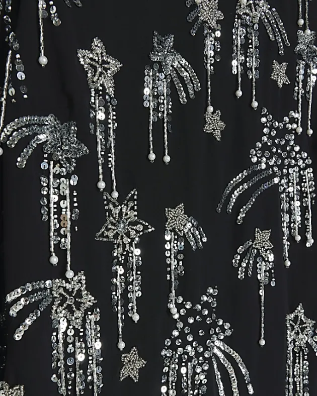 River Island star embellishment bodycon mini dress< Dresses
