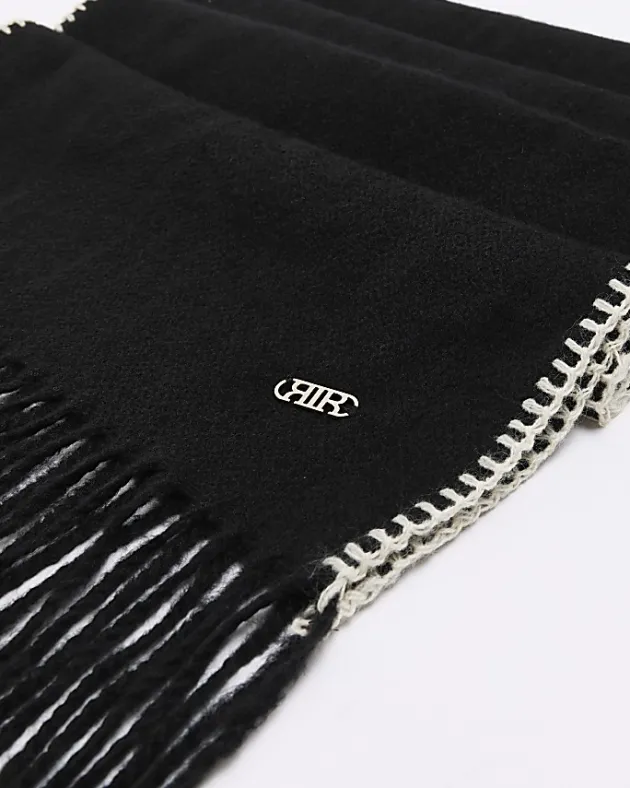 River Island stitch detail scarf< Accessories