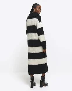 River Island stripe roll neck jumper maxi dress< Dresses