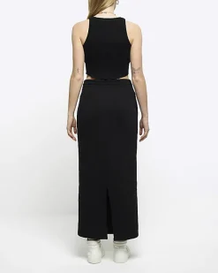 River Island sweat midi skirt< Skirts