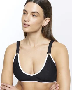 River Island Textured Cami Bikini Top< Swimwear & Beachwear