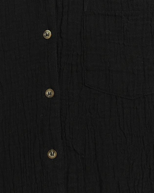 River Island textured long sleeve shirt< Co-ord Sets