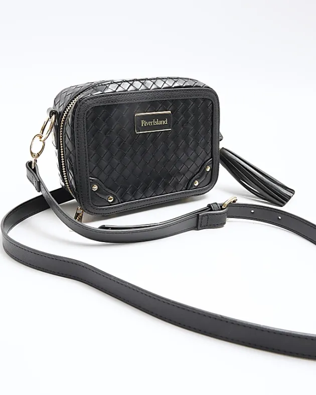 River Island weave oval cross body bag< Bags, Purses & Luggage
