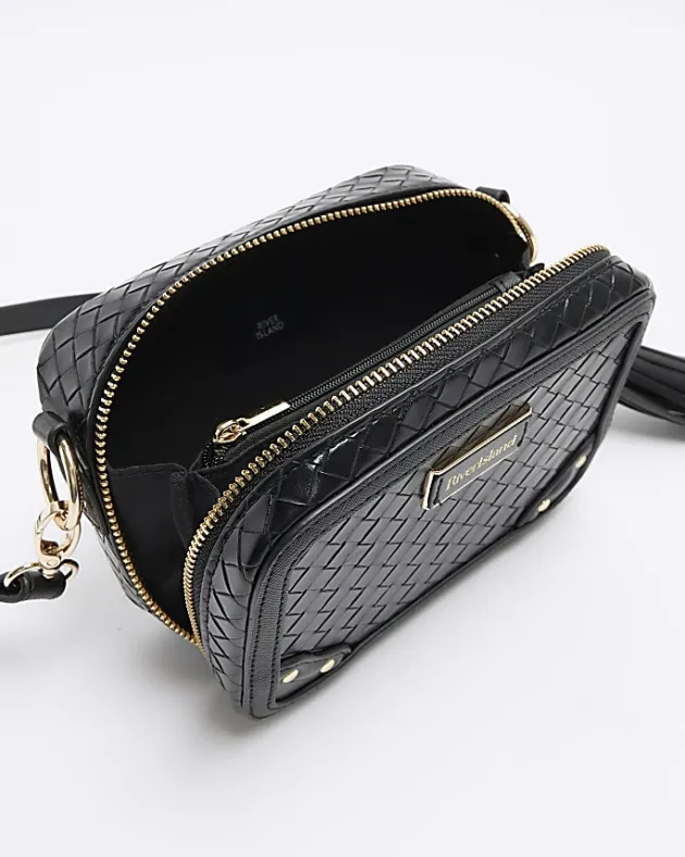 River Island weave oval cross body bag< Bags, Purses & Luggage