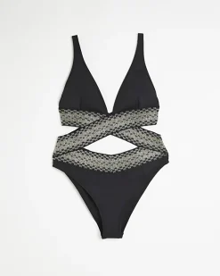 River Island wrap swimsuit< Swimwear & Beachwear