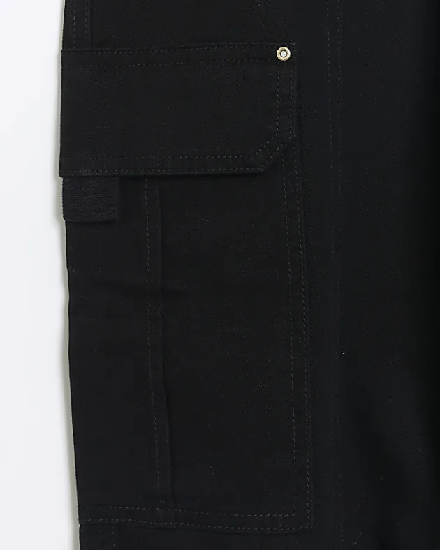 River Island zip cuffed cargo trousers< Trousers
