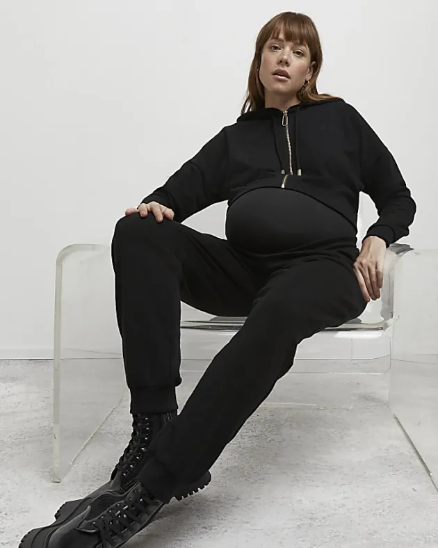 River Island zip up maternity hoodie< Maternity