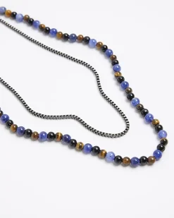 River Island beaded multirow necklace< Jewellery & Watches