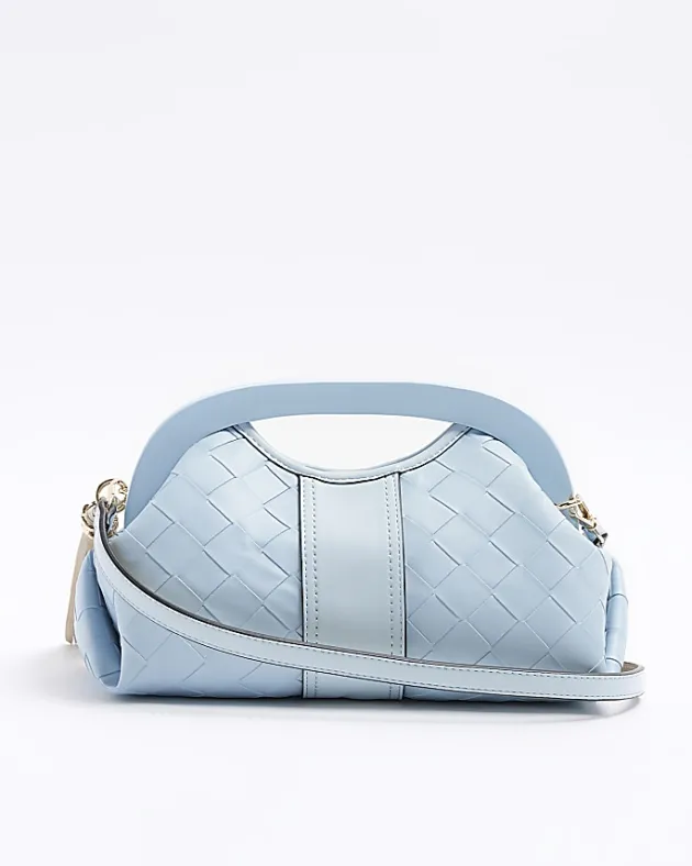 River Island embossed weave clutch bag< Bags, Purses & Luggage