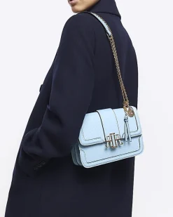 River Island embossed woven satchel bag< Bags, Purses & Luggage