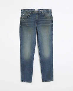 River Island faded tapered fit jeans< Jeans