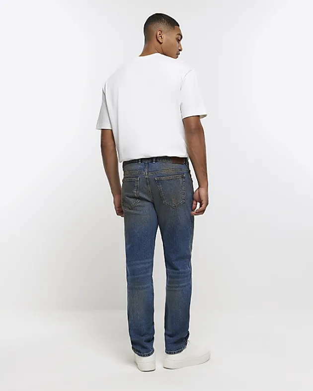 River Island faded tapered fit jeans< Jeans