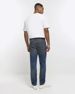 River Island faded tapered fit jeans< Jeans