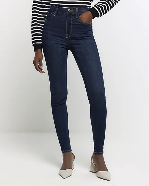 River Island high waist bum sculpt skinny jeans< Jeans