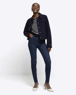 River Island high waist bum sculpt skinny jeans< Jeans
