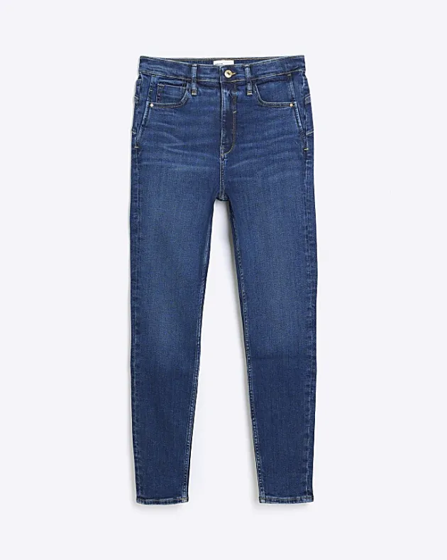 River Island high waisted bum sculpt skinny jeans< Jeans