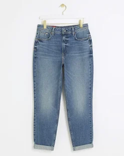 River Island high waisted bum sculpt mom jeans< Jeans