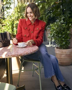 River Island high waisted relaxed straight leg jeans< Jeans