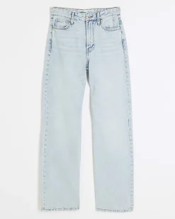 River Island high waisted relaxed straight fit jeans< Jeans