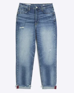 River Island high waisted sculpt mom jeans< Jeans