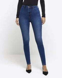 River Island high waisted skinny jeans< Jeans