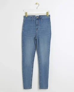River Island high waisted skinny jeans< Jeans