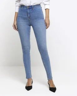 River Island high waisted skinny jeans< Jeans