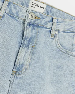 River Island high waisted slim fit straight jean< Jeans