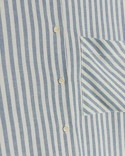 River Island linen blend stripe shirt< Co-ord Sets