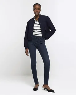 River Island mid rise bum sculpt skinny jeans< Jeans