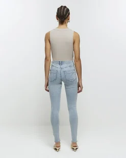 River Island mid rise bum sculpt jeggings< Jeans