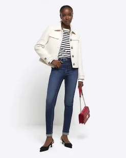 River Island mid rise bum sculpt jeggings< Jeans