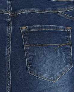 River Island mid rise bum sculpt patch skinny jeans< Jeans
