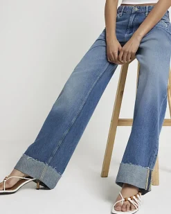 River Island mid rise loose baggy jeans< Jeans
