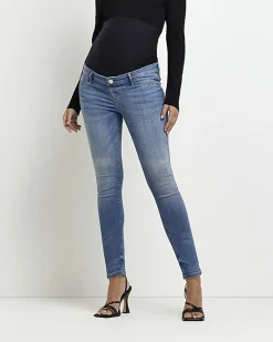 River Island mid rise maternity skinny jeans< Maternity