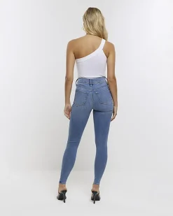 River Island mid rise super skinny fit jeans< Jeans